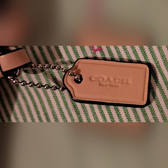 NWOT Y2K Coach Tan Horse & Carriage Casual Everyday Wristlet Clutch Purse Bag - Picture 10 of 11